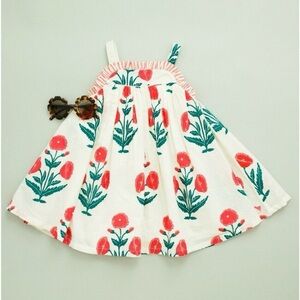 Pink Chicken Girls' Renata Floral Print Dress